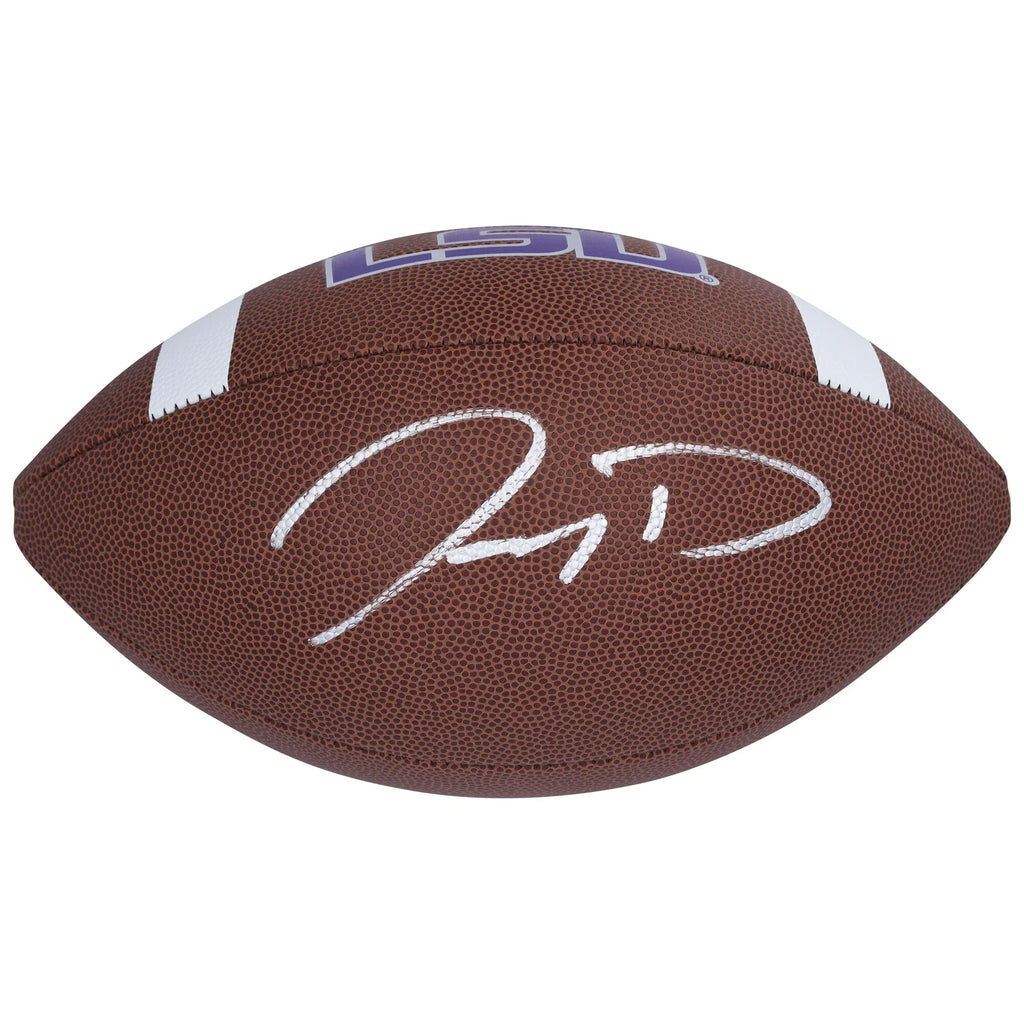 Jayden Daniels Signed LSU Replica Tigers Nike Football | Authenticated