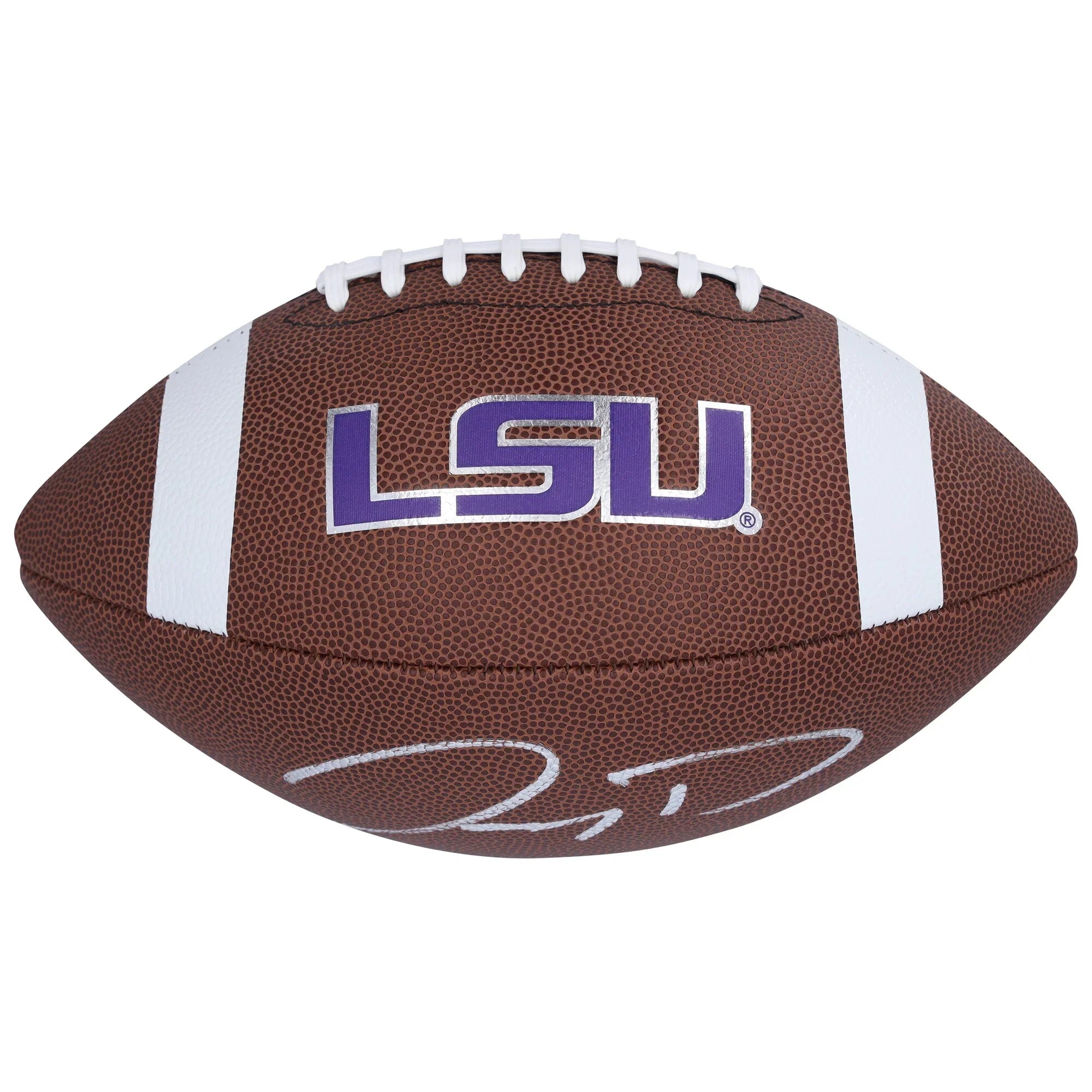 Jayden Daniels Signed LSU Replica Tigers Nike Football | Authenticated