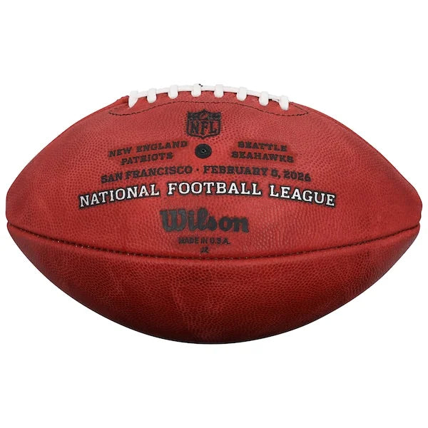 Sam Darnold Signed Super Bowl LX Wilson Duke Football | Seahawks