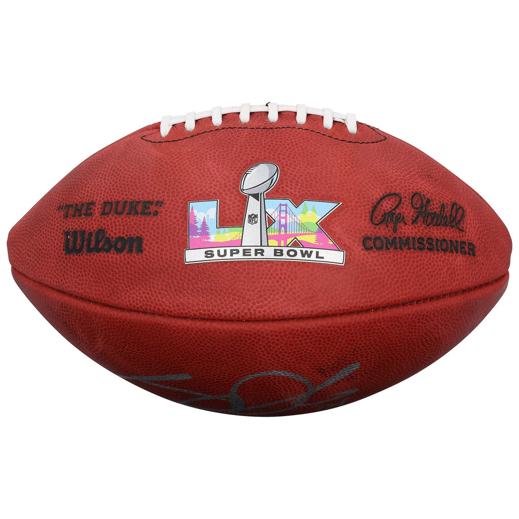 Sam Darnold Signed Super Bowl LX Wilson Duke Football | Seahawks