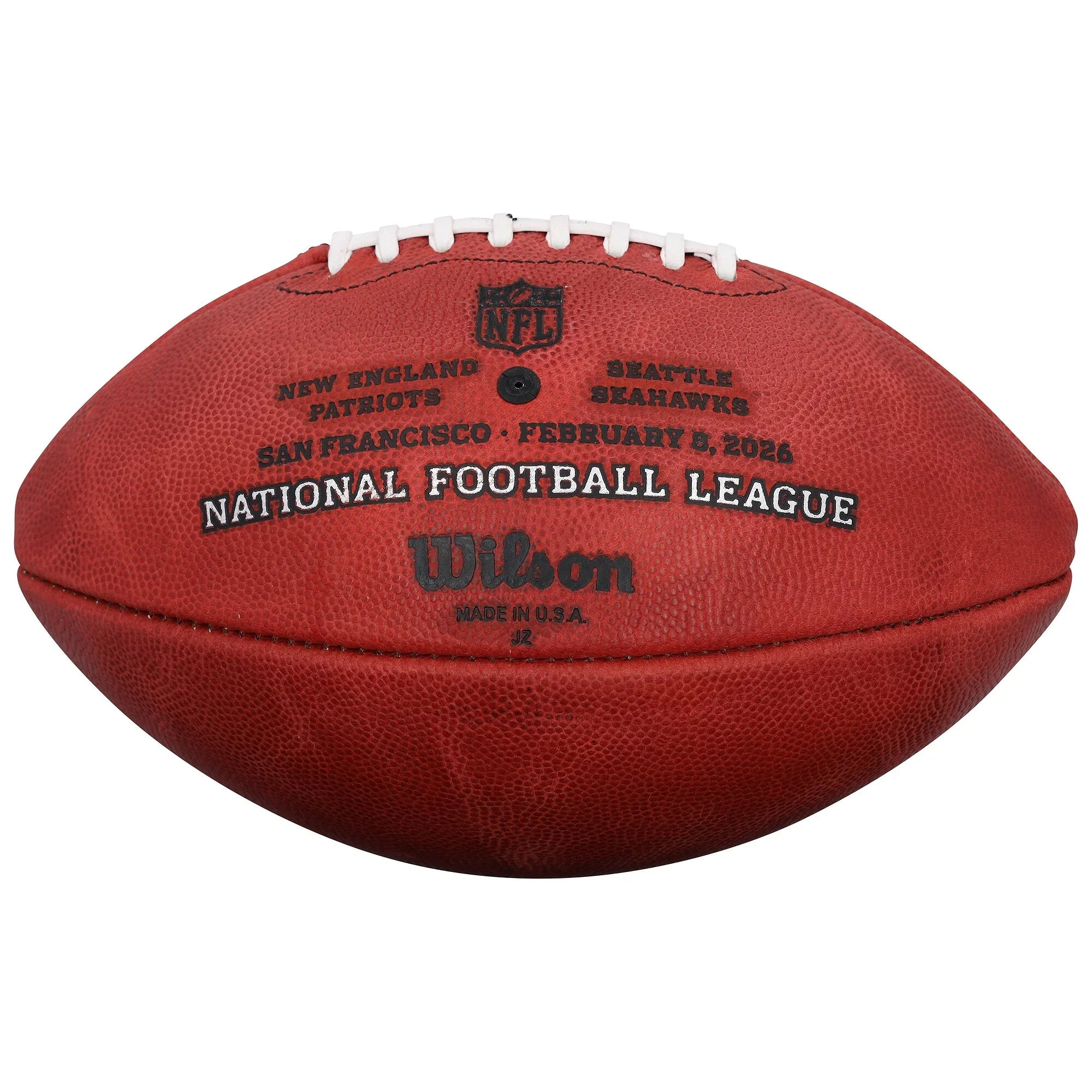 Sam Darnold Signed Super Bowl LX Wilson Duke Football | Seahawks