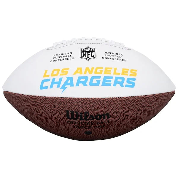 Justin Herbert & Oronde Gadsden Signed Chargers Football | Authenticated