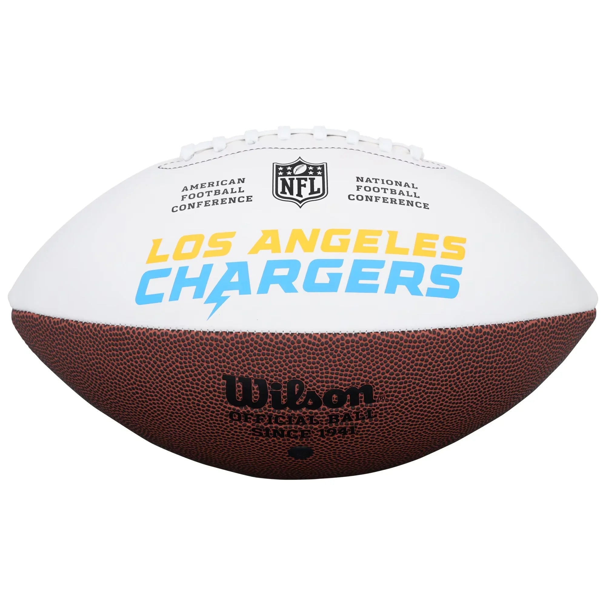 Justin Herbert & Oronde Gadsden Signed Chargers Football | Authenticated