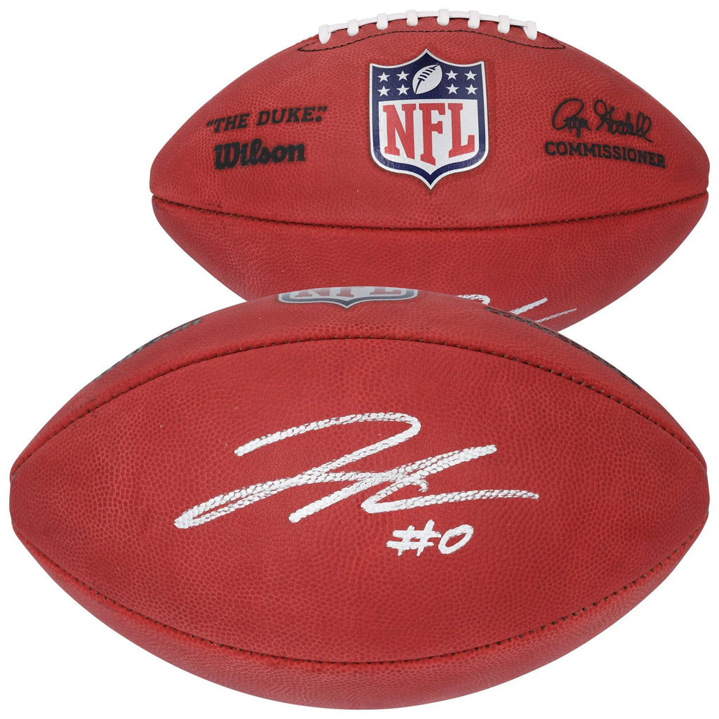 Jahmyr Gibbs Signed Detroit Lions Football | Authenticated #0