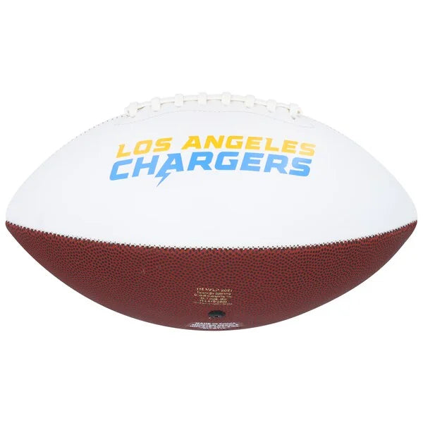 Justin Herbert Signed Chargers Football | LA Strong Inscription