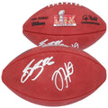 Jalen Hurts & Saquon Barkley Signed Super Bowl LIX Eagles Football | Authenticated
