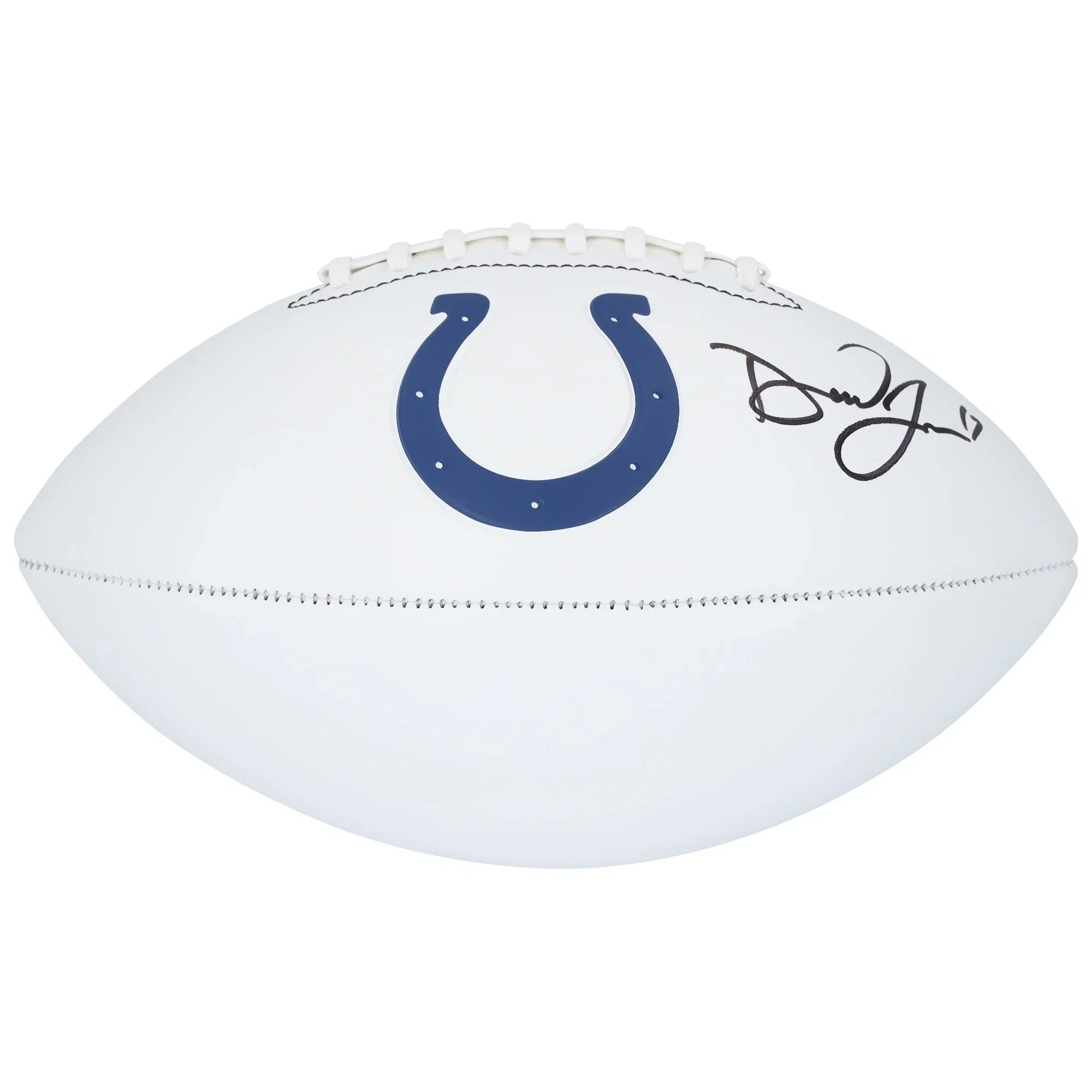 Daniel Jones Signed Colts Franklin Football | Authenticated
