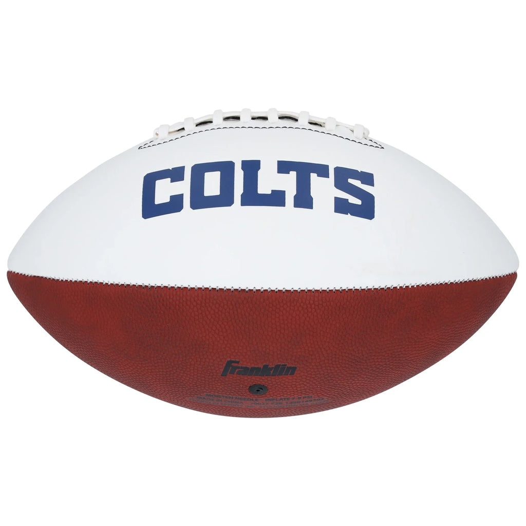 Daniel Jones Signed Colts Franklin Football | Authenticated