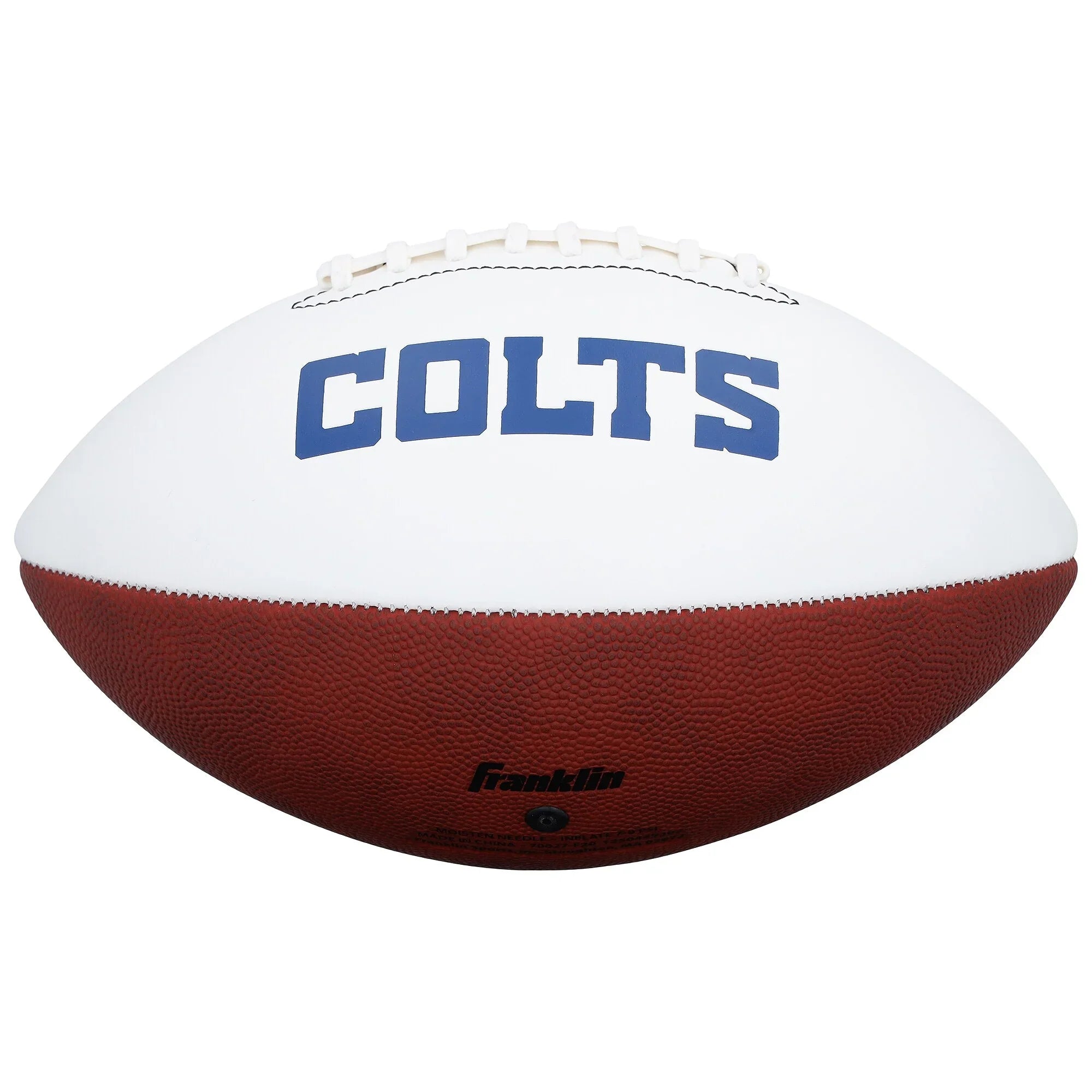 Daniel Jones Signed Colts Football | "For The Shoe" Inscription