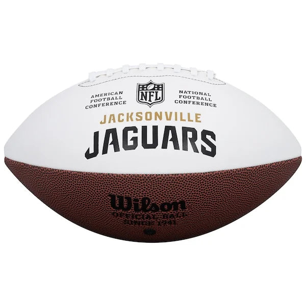 Trevor Lawrence Signed Jaguars Football | White Panel Wilson