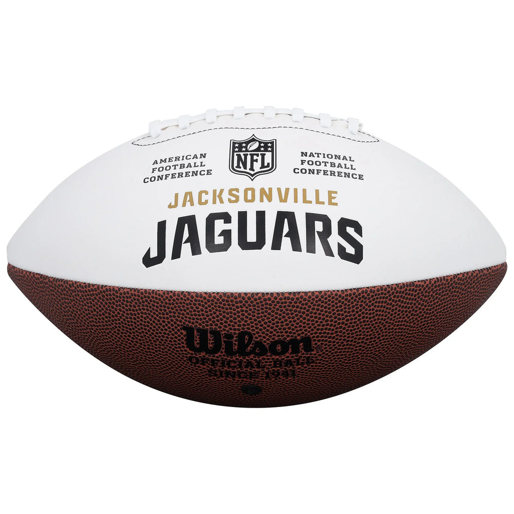 Trevor Lawrence Signed Jaguars Football | White Panel Wilson