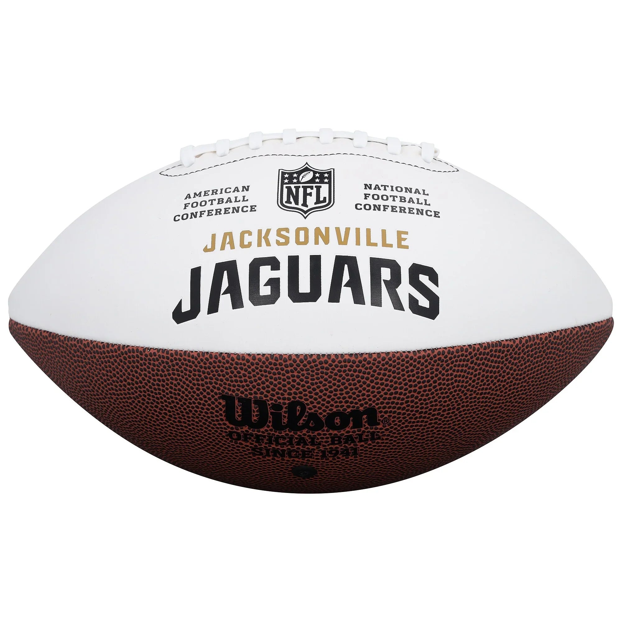 Trevor Lawrence Signed Jaguars Football | White Panel Wilson