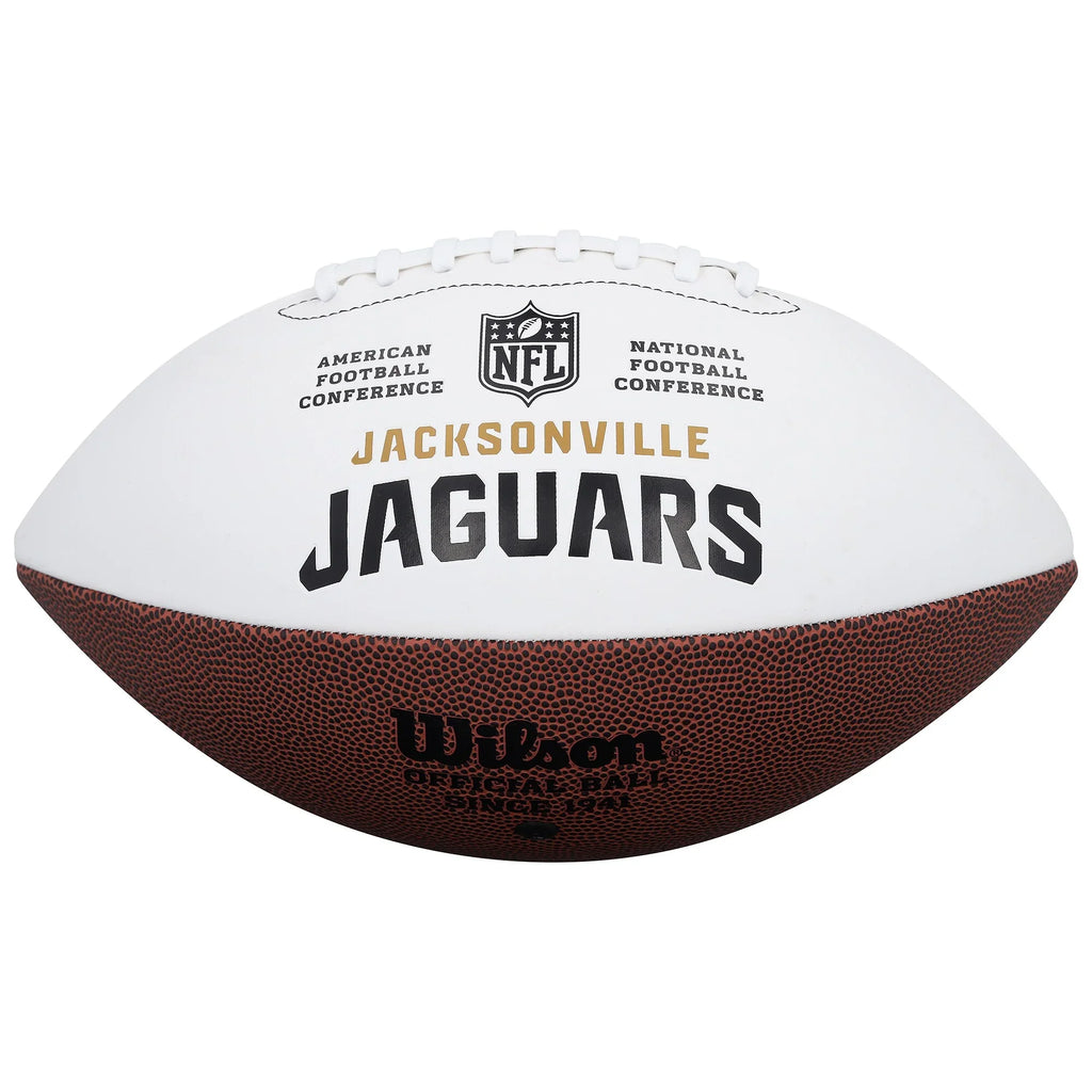 Trevor Lawrence Signed Wilson Football | DUUUVAL Inscription