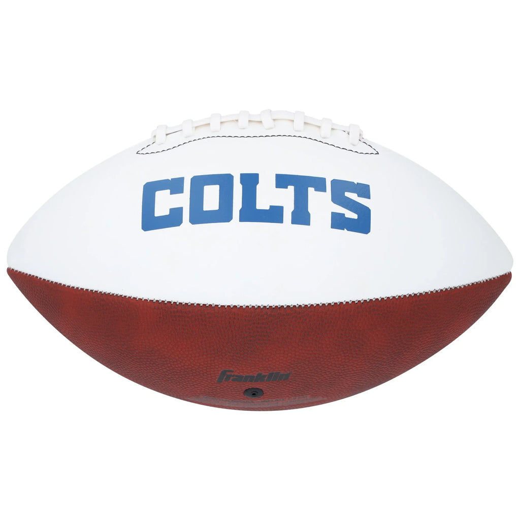 Peyton Manning Signed Indianapolis Colts Football | White Panel