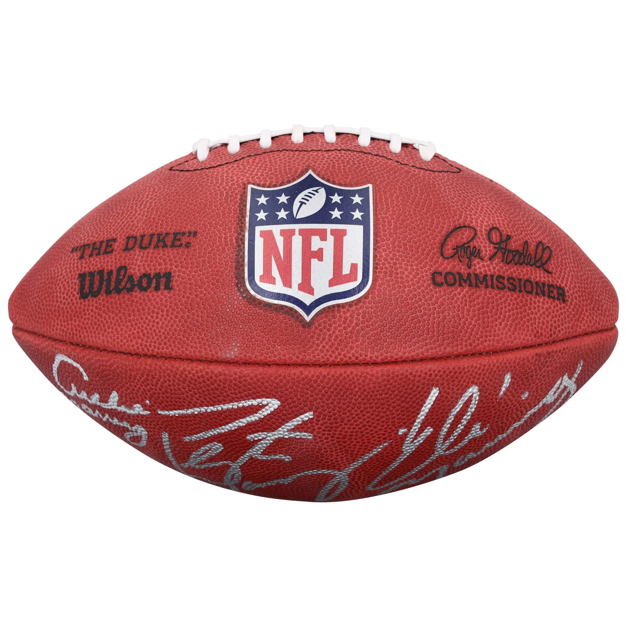 Archie, Peyton & Eli Manning Signed Wilson Duke Football | Authenticated