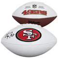 Christian McCaffrey Signed 49ers Wilson Football | Authenticated