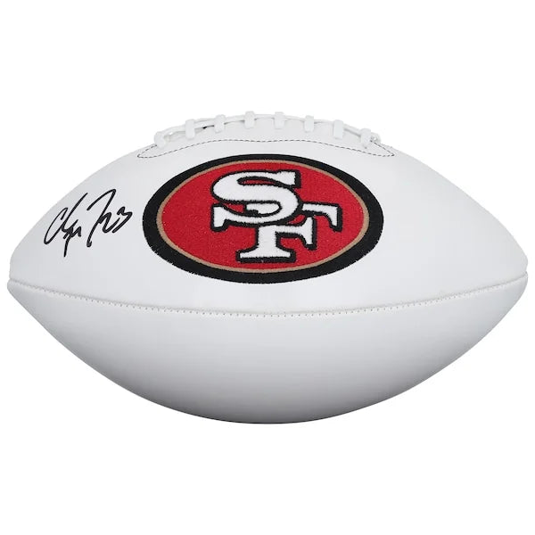 Christian McCaffrey Signed 49ers Wilson Football | Authenticated