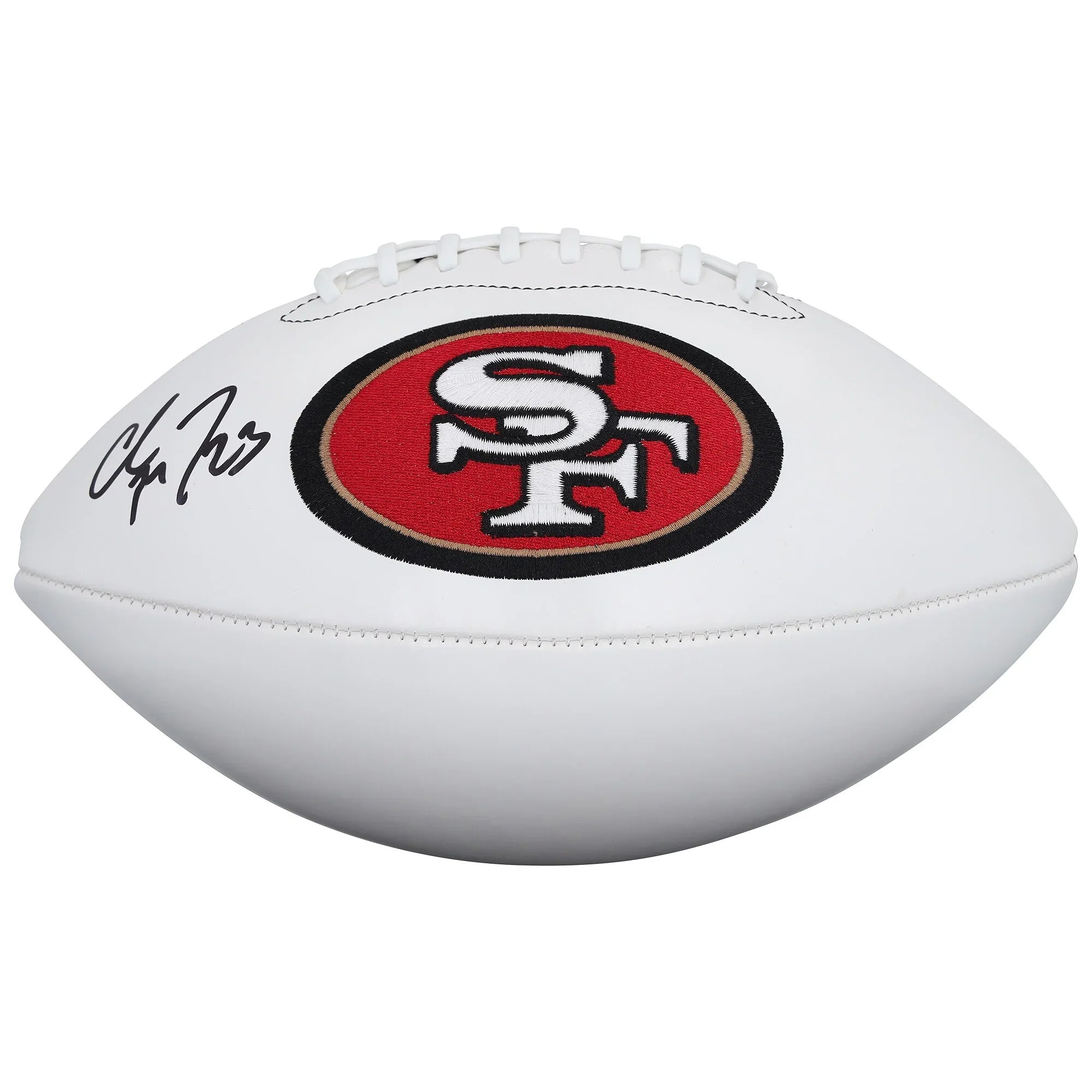 Christian McCaffrey Signed 49ers Wilson Football | Authenticated