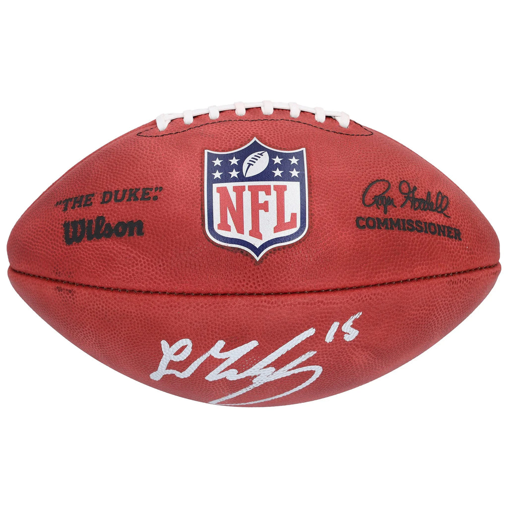 Ladd McConkey Signed Chargers Football | Authenticated