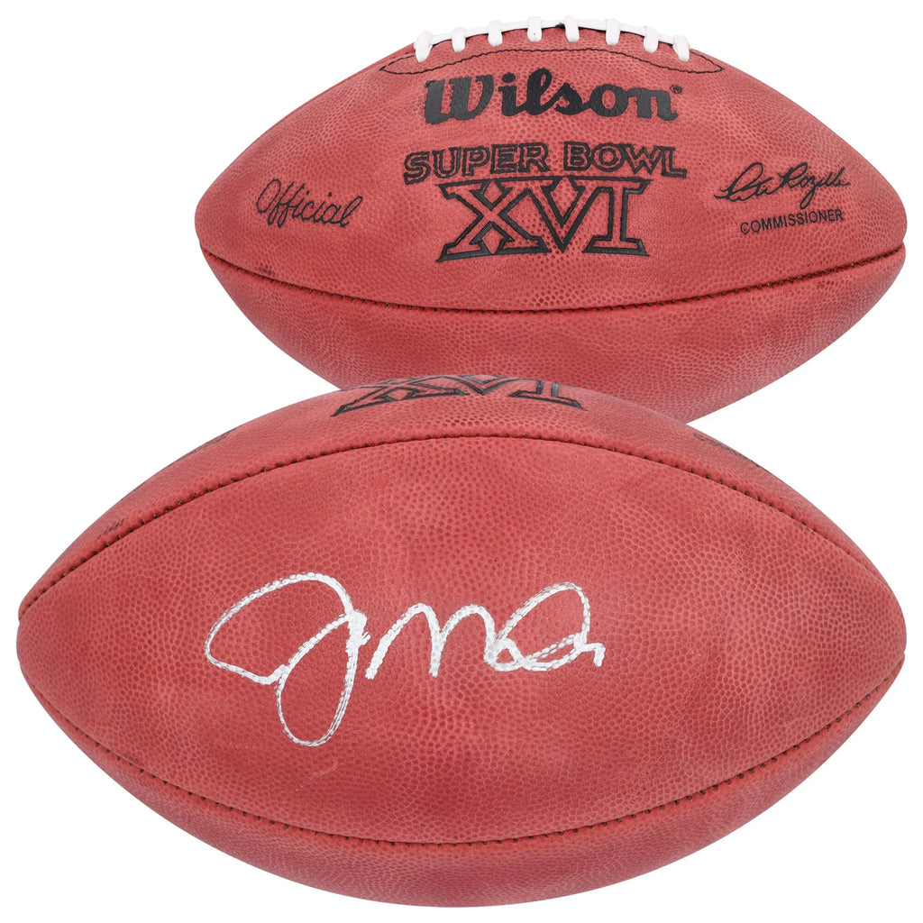 Joe Montana Signed Super Bowl XVI 49ers Football | Authenticated