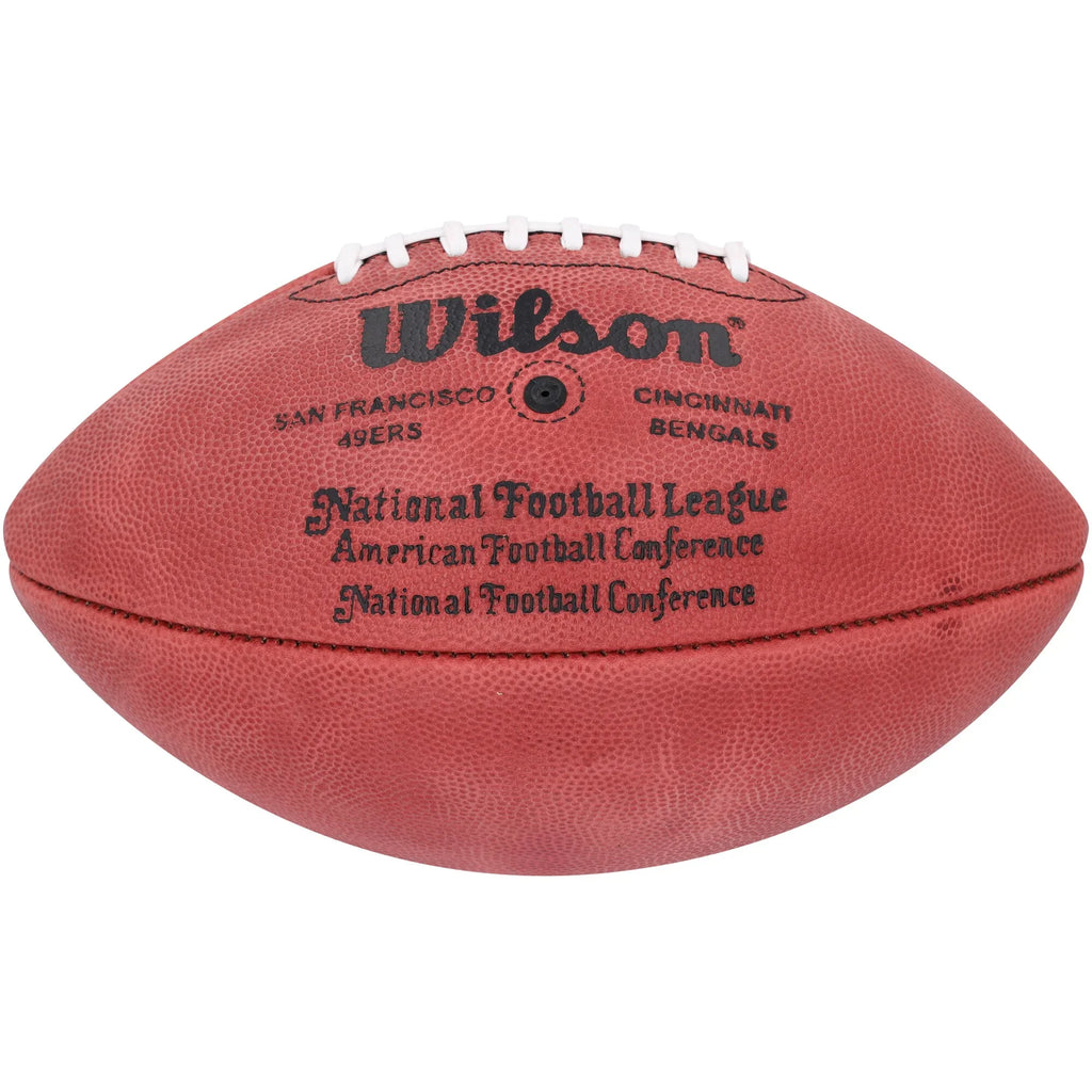 Joe Montana Signed Super Bowl XVI 49ers Football | Authenticated
