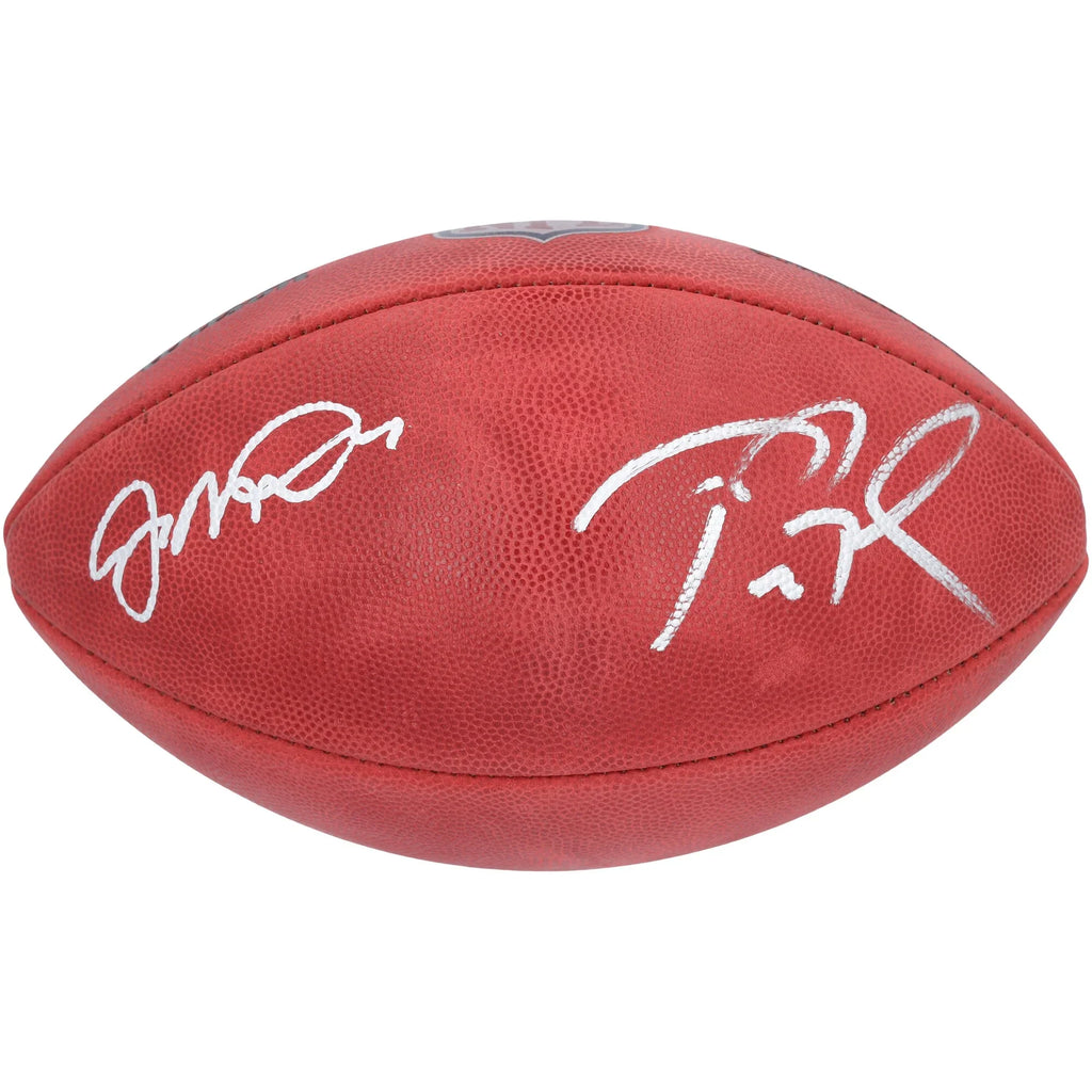 Tom Brady & Joe Montana Signed Duke Football | Dual Hall of Famers