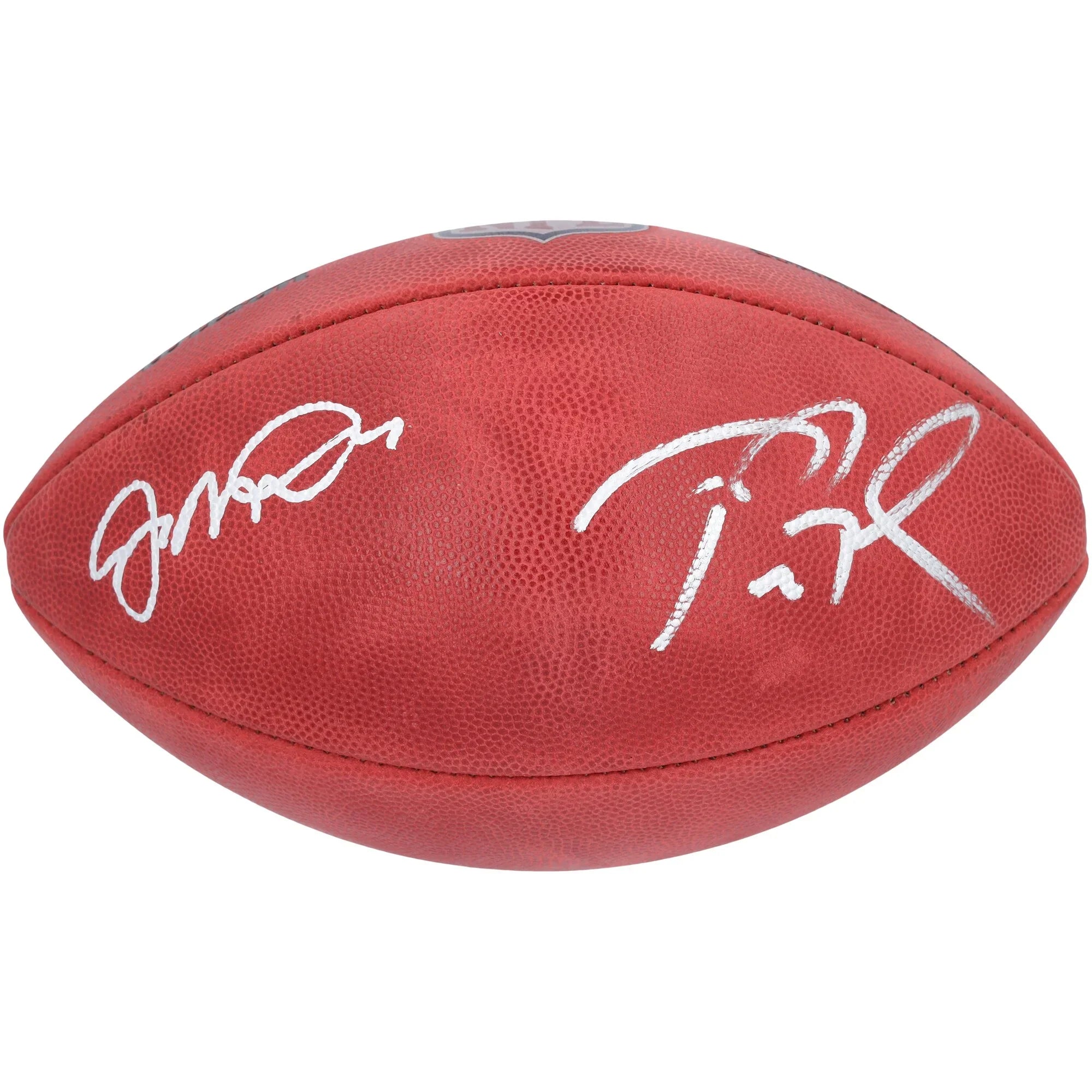 Tom Brady & Joe Montana Signed Duke Football | Dual Hall of Famers