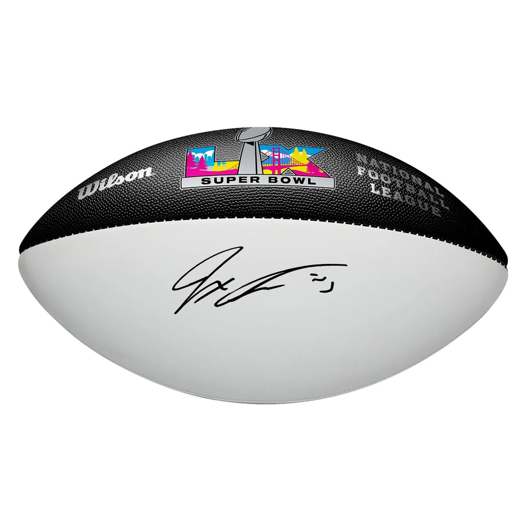 Jaxon Smith-Njigba Signed Super Bowl LX Football | Seattle Seahawks
