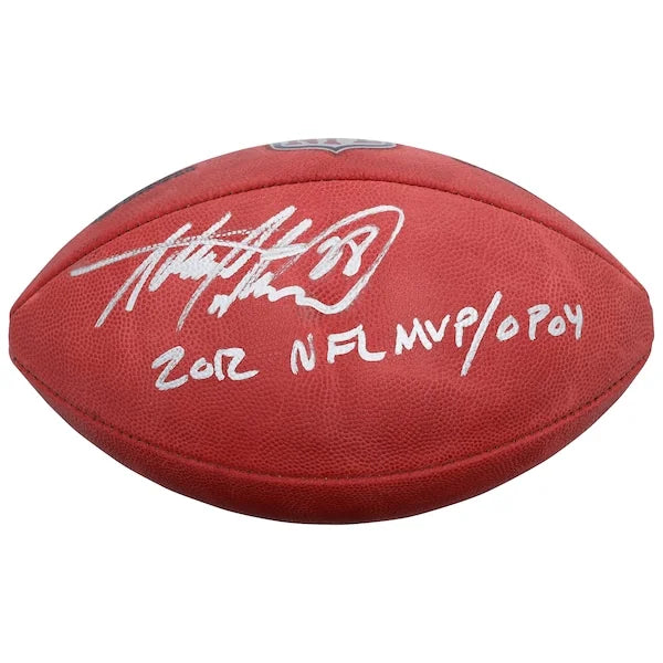 Adrian Peterson Signed Duke Football | 2012 NFL MVP/OPOY Inscription