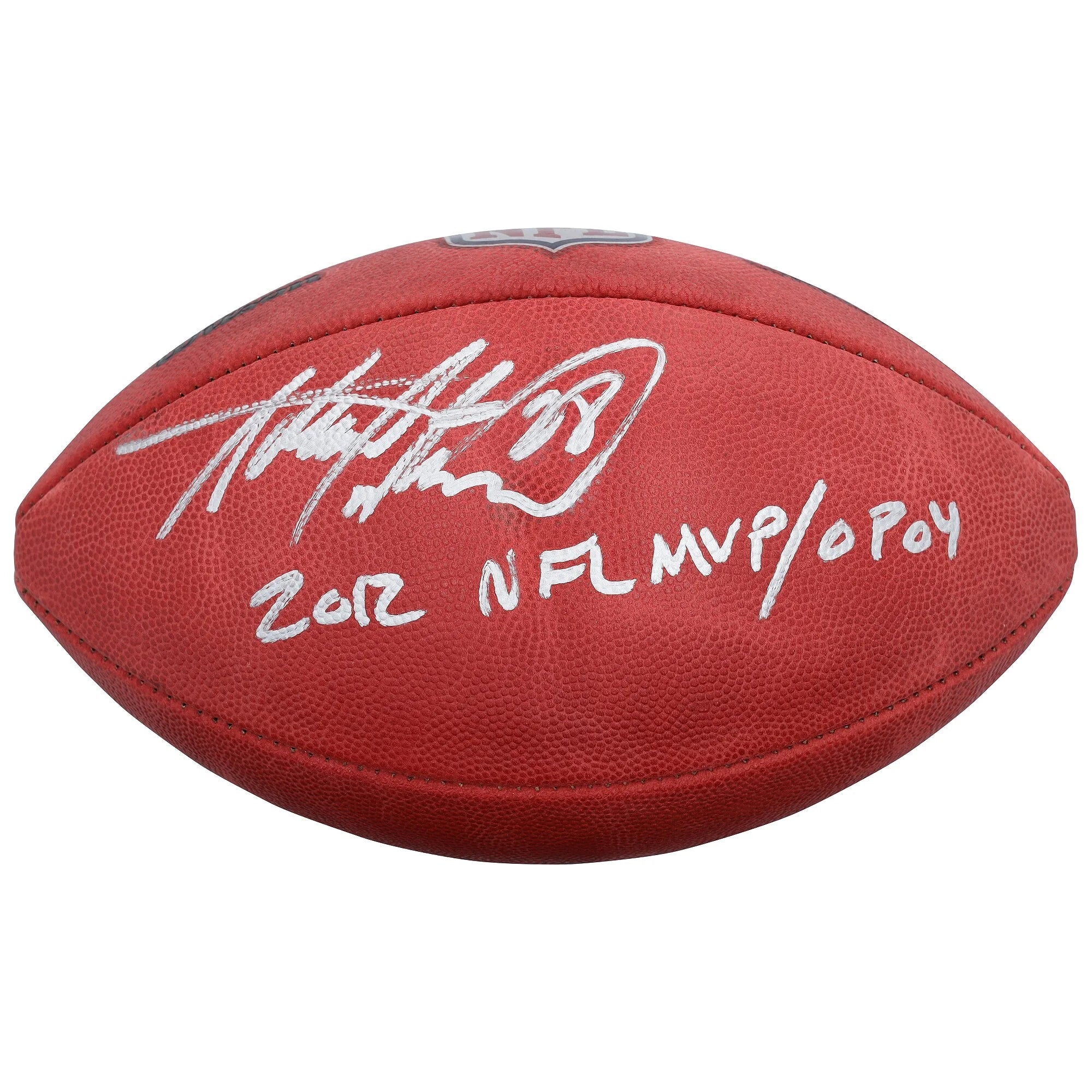 Adrian Peterson Signed Duke Football | 2012 NFL MVP/OPOY Inscription