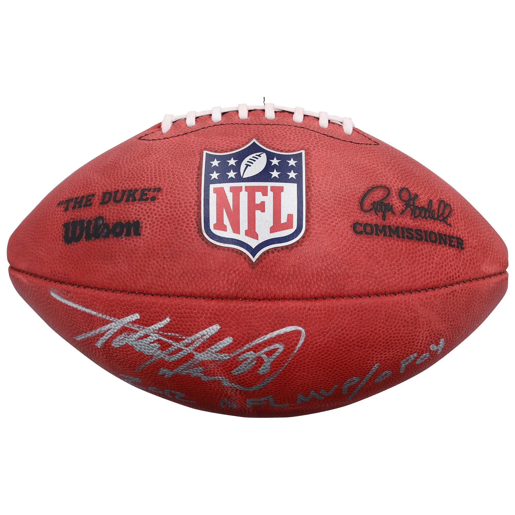 Adrian Peterson Signed Duke Football | 2012 NFL MVP/OPOY Inscription