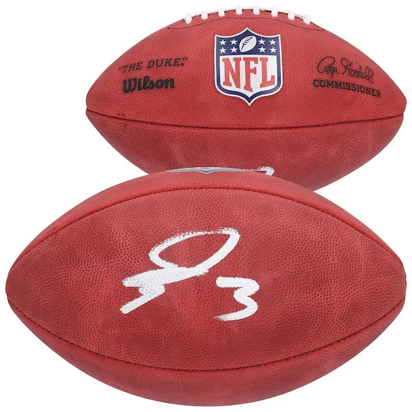 George Pickens Signed Wilson Duke Official Dallas Cowboys Football | Authenticated