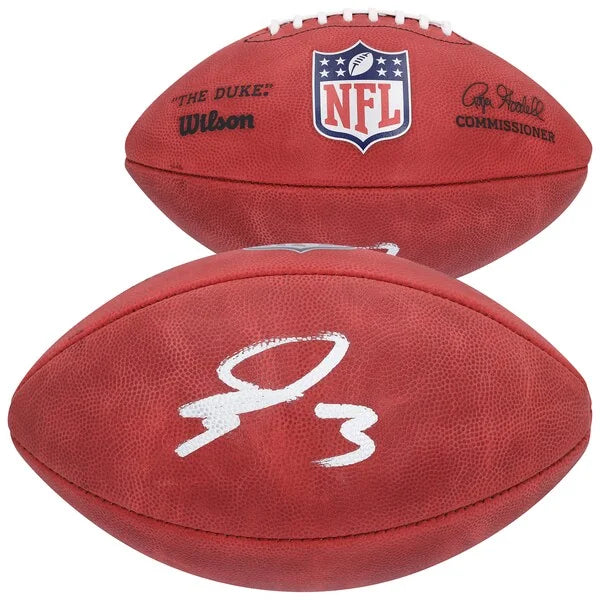 George Pickens Signed Wilson Duke Official Dallas Cowboys Football | Authenticated