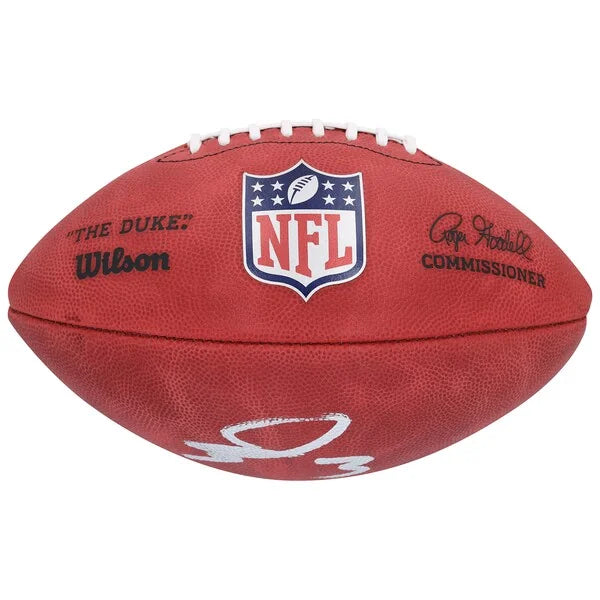 George Pickens Signed Wilson Duke Official Dallas Cowboys Football | Authenticated