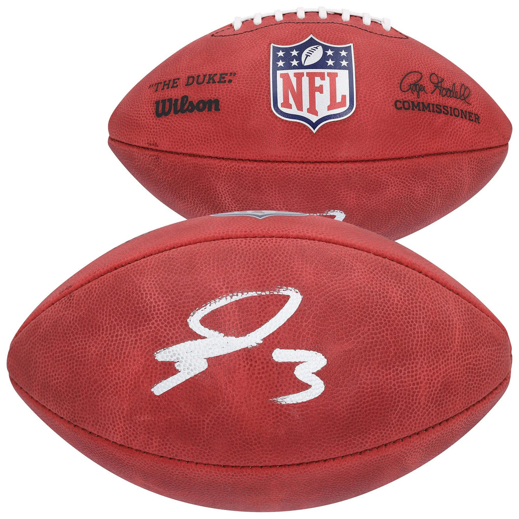 George Pickens Signed Wilson Duke Official Dallas Cowboys Football | Authenticated