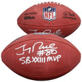 Jerry Rice Signed 49ers Football | SB XXIII MVP Inscription