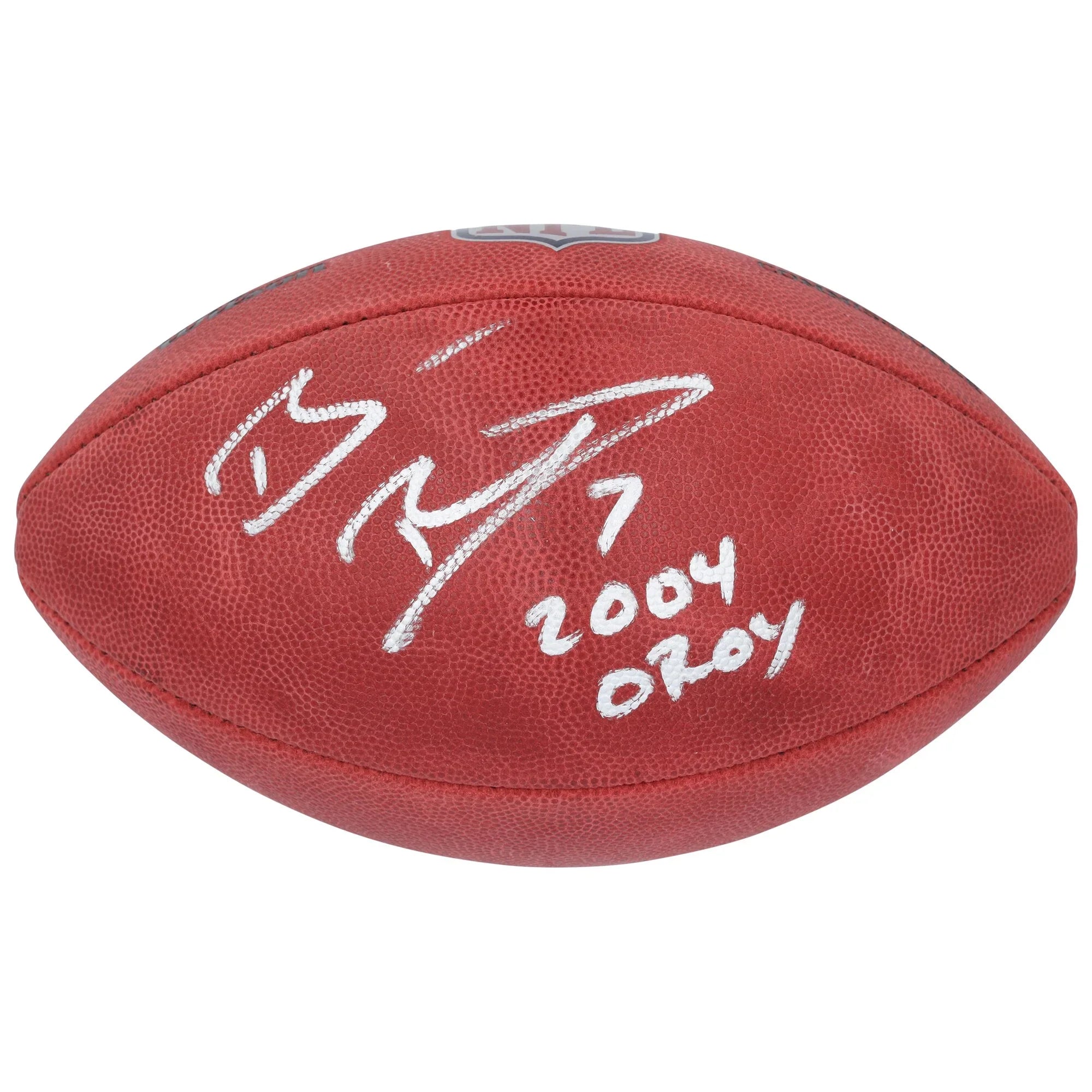 Ben Roethlisberger Signed Steelers Football | 2004 OROY Inscription