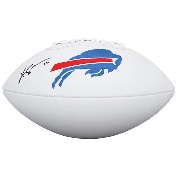 Khalil Shakir Signed Buffalo Bills Wilson Football | Authenticated