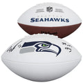 Jaxon Smith-Njigba Signed Seahawks Football | 2025 NFL OPOY Inscription
