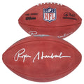 Roger Staubach Signed Dallas Cowboys Football | Duke Full Color