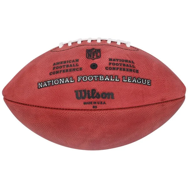 Roger Staubach Signed Dallas Cowboys Football | Duke Full Color