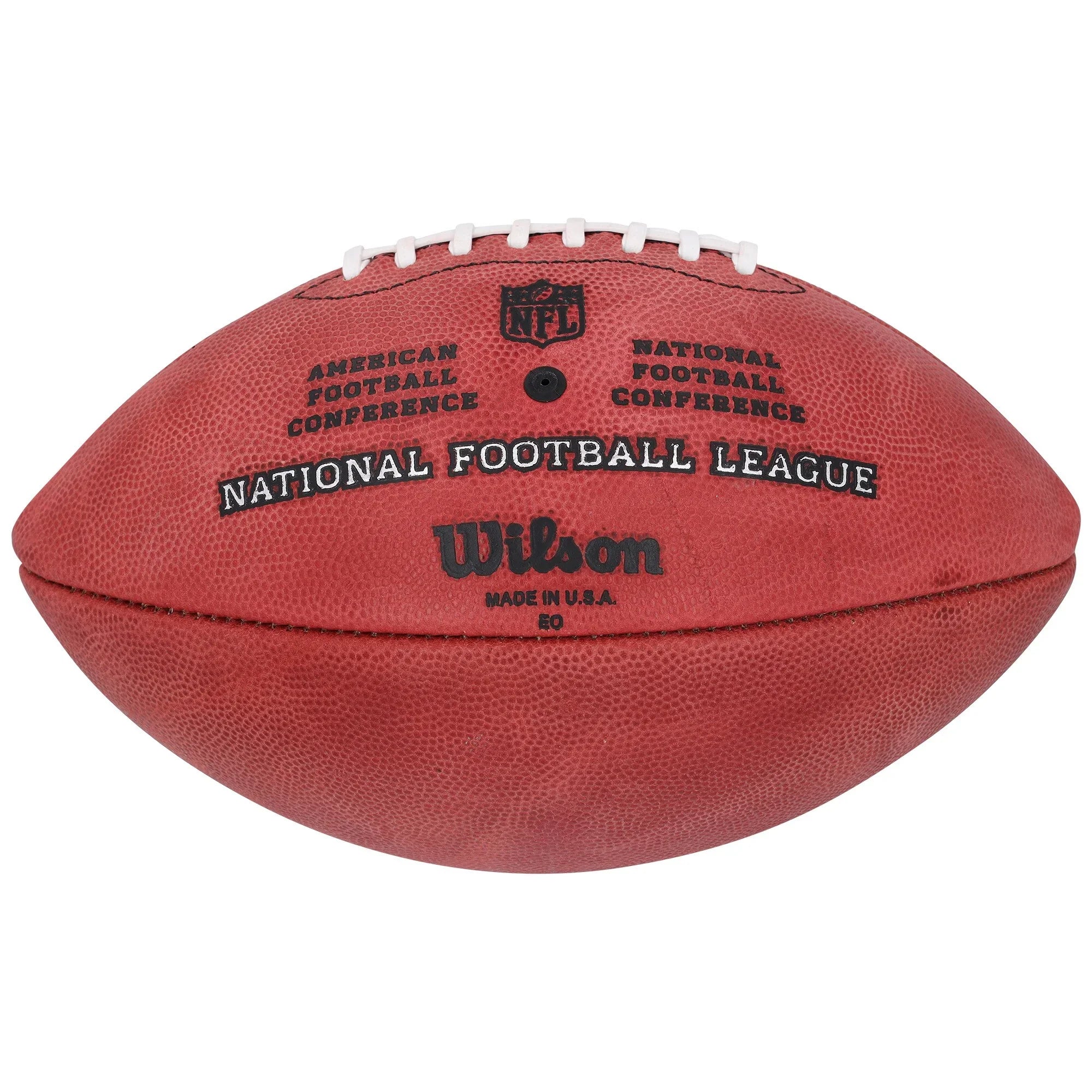 Roger Staubach Signed Dallas Cowboys Football | Duke Full Color