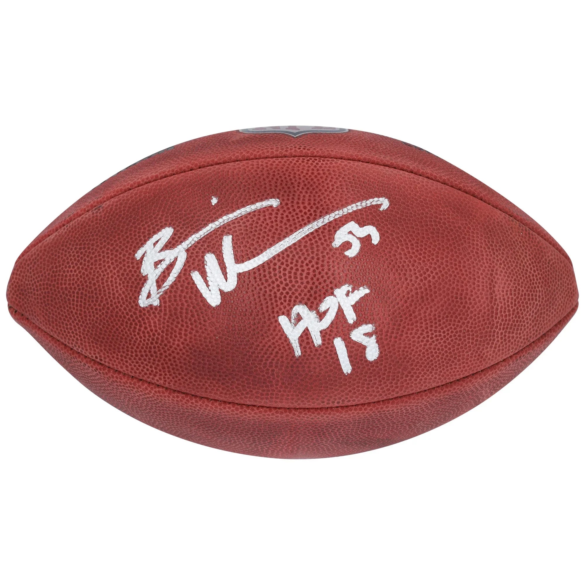 Brian Urlacher Signed Bears Football | HOF 18 Inscription