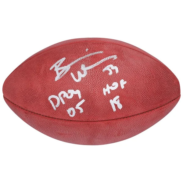 Brian Urlacher Signed Chicago Bears Football | DPOY 05 / HOF 18