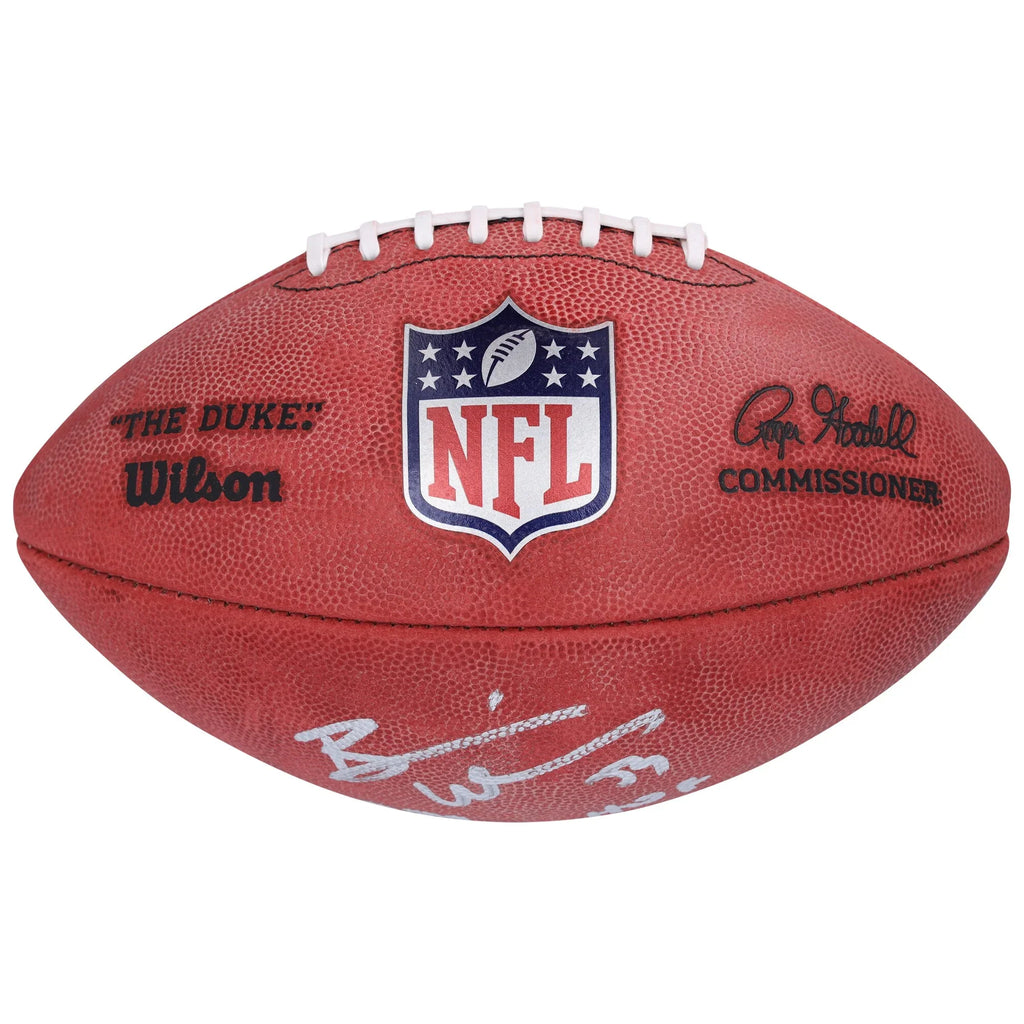 Brian Urlacher Signed Chicago Bears Football | DPOY 05 / HOF 18