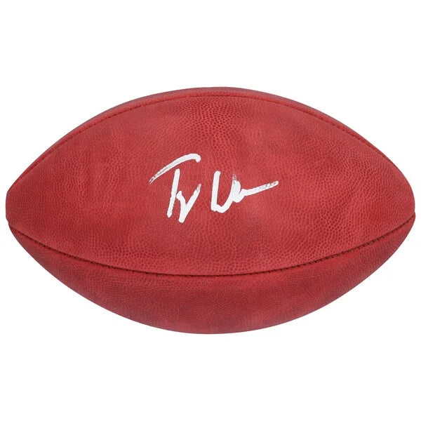 Tyler Warren Signed Indianapolis Colts Football | Wilson Duke