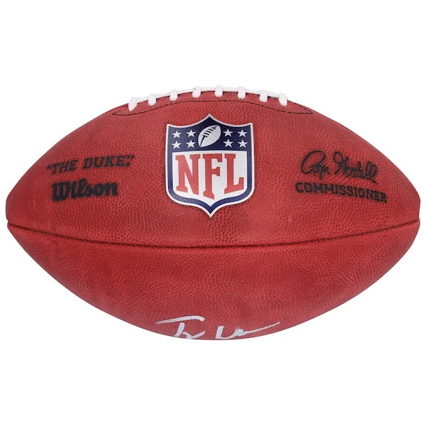 Tyler Warren Signed Indianapolis Colts Football | Wilson Duke