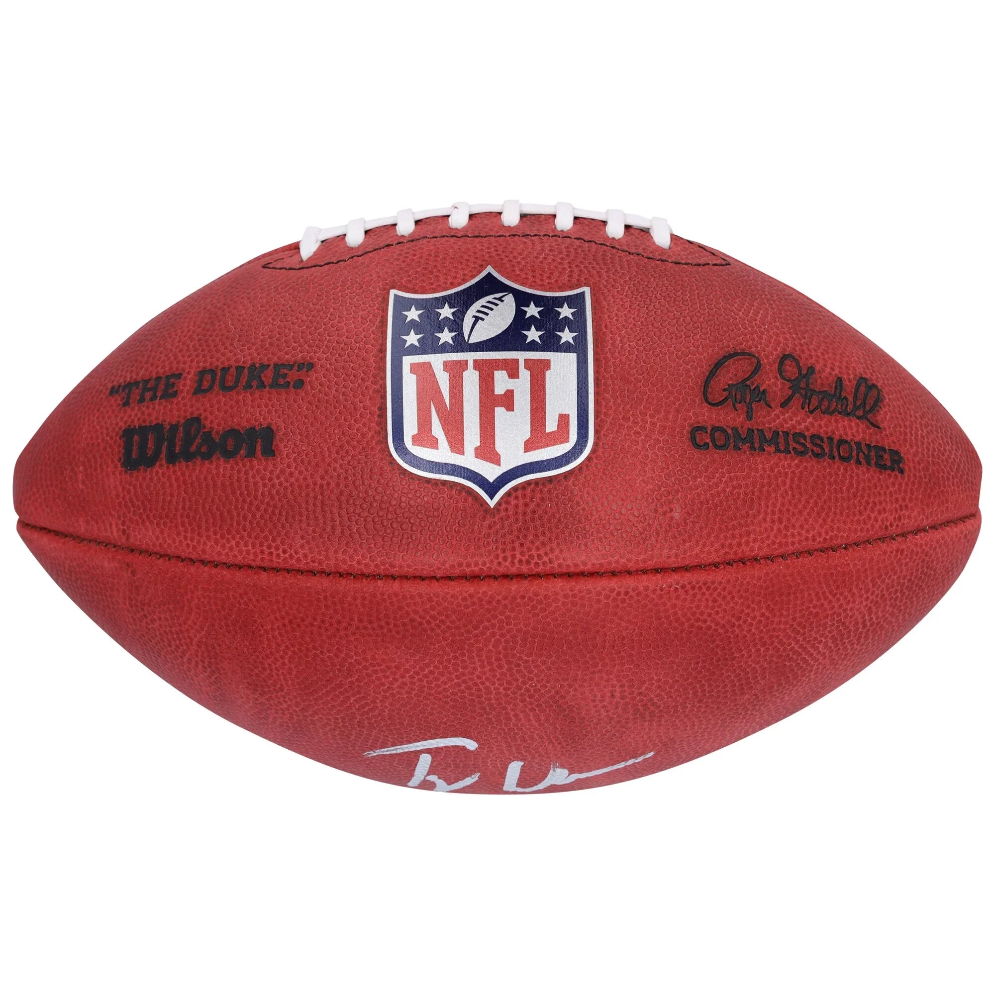 Tyler Warren Signed Indianapolis Colts Football | Wilson Duke