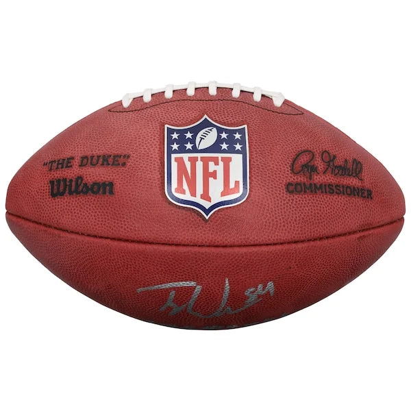 Tyler Warren Signed Duke Football | Indianapolis Colts 2025 #14 Pick