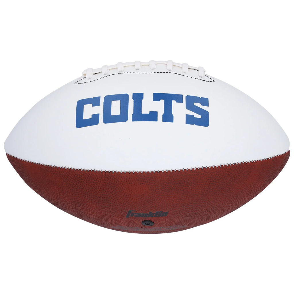 Tyler Warren Signed Colts Football | Franklin White Panel